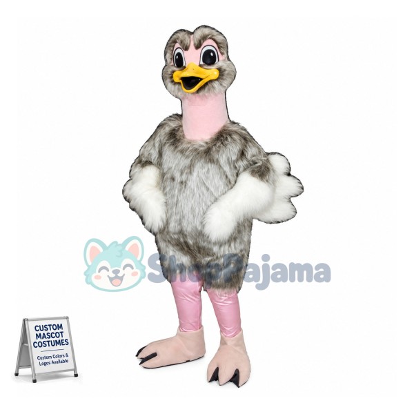 Baby Ostrich Mascot Costume