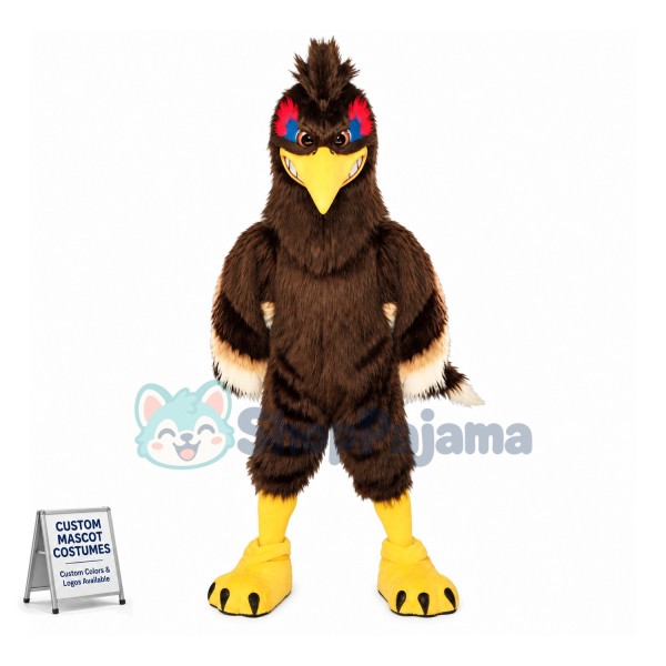 Greater Roadrunner Long Fur Mascot Costume