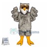 Adult Grey Owl Mascot Costume	