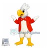 Mr. White Cockatoo Mascot Adult Costume