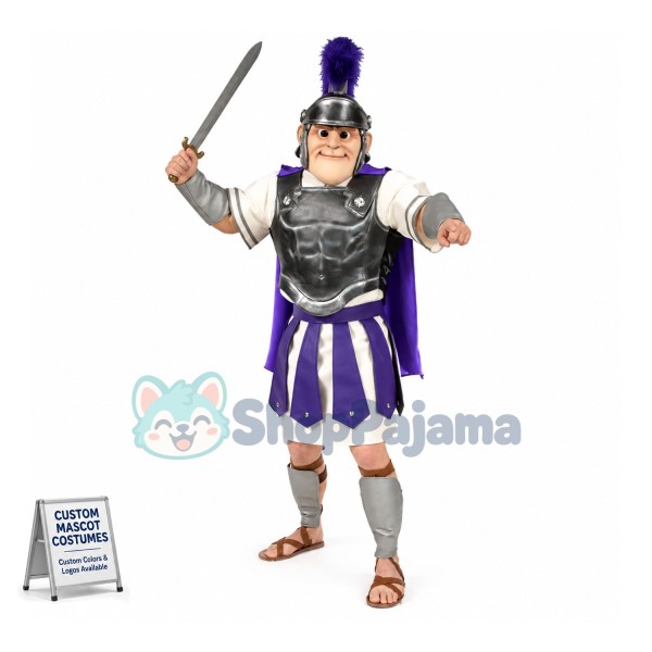 Trojan Warrior Mascot Costume