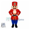 Christmas Wooden Soldier Nutcracker Mascot Costume