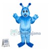 Blue Slug Mascot Costume 