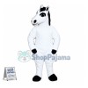 White Horse Lightweight Mascot Costume 