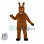 Brown Icelandic Horse Lightweight Mascot Costume 