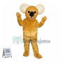 Beige Koala Mascot Costume 