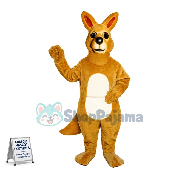 Young Kangaroo Mascot Costume 