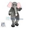 Grey Elephant Lightweight Mascot Costume