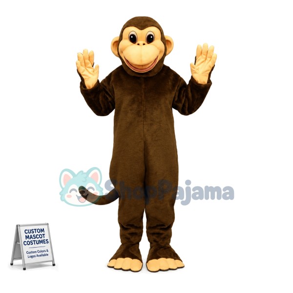 Professional Brown Monkey Mascot Costume