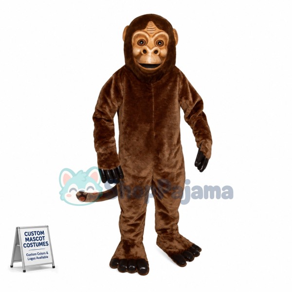 Young Orangutan Mascot Costume