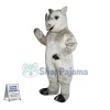 Grey Rhinoceros Lightweight Mascot Costume