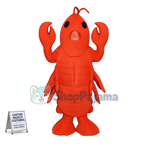 Adult Size Lobster Mascot Costume