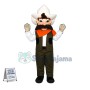 Wrangler Man Mascot Costume 