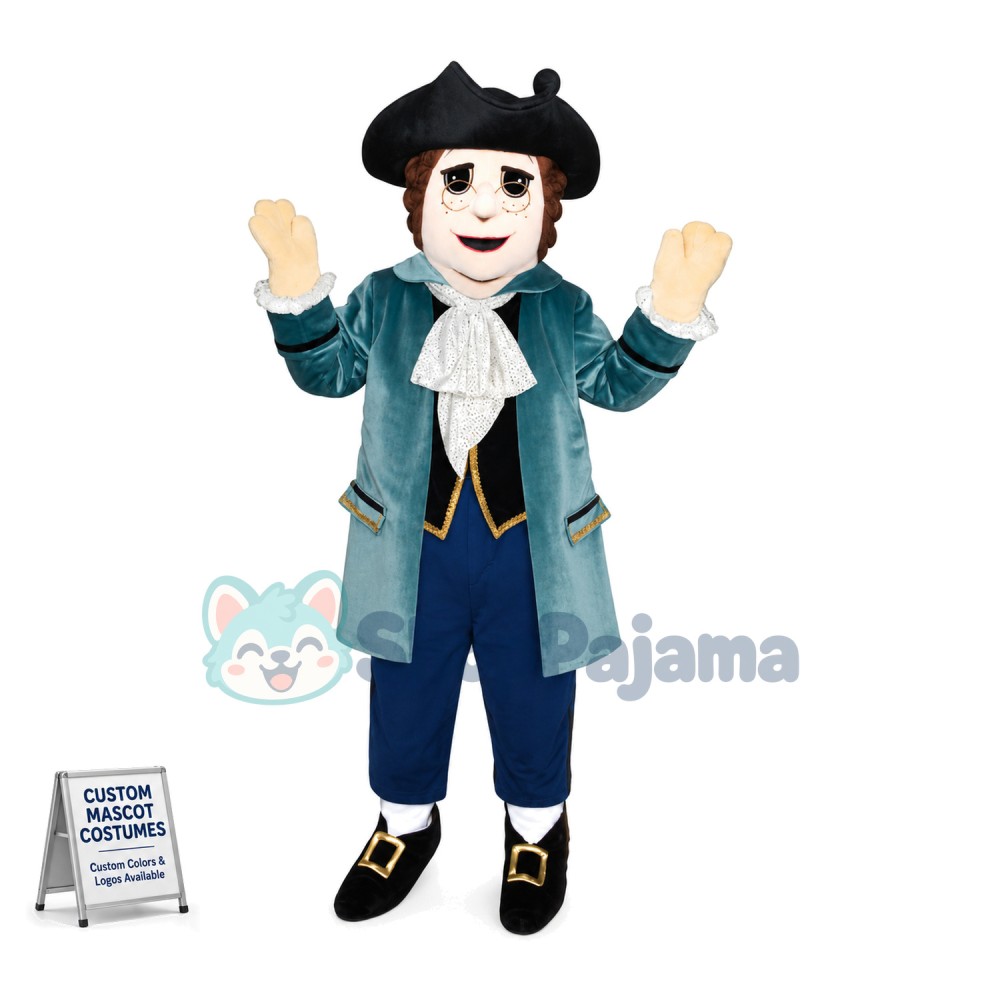 Humble Patriot Mascot Costume	