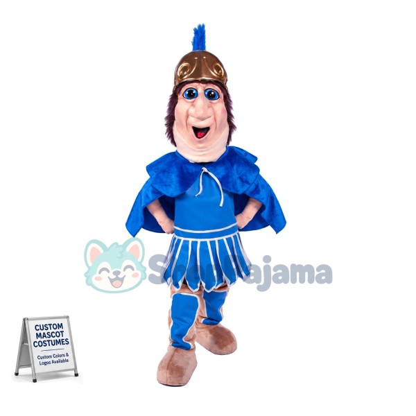 Scary Trojan High School Mascot Costume	