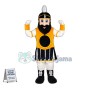 Warrior Mascot Costume	