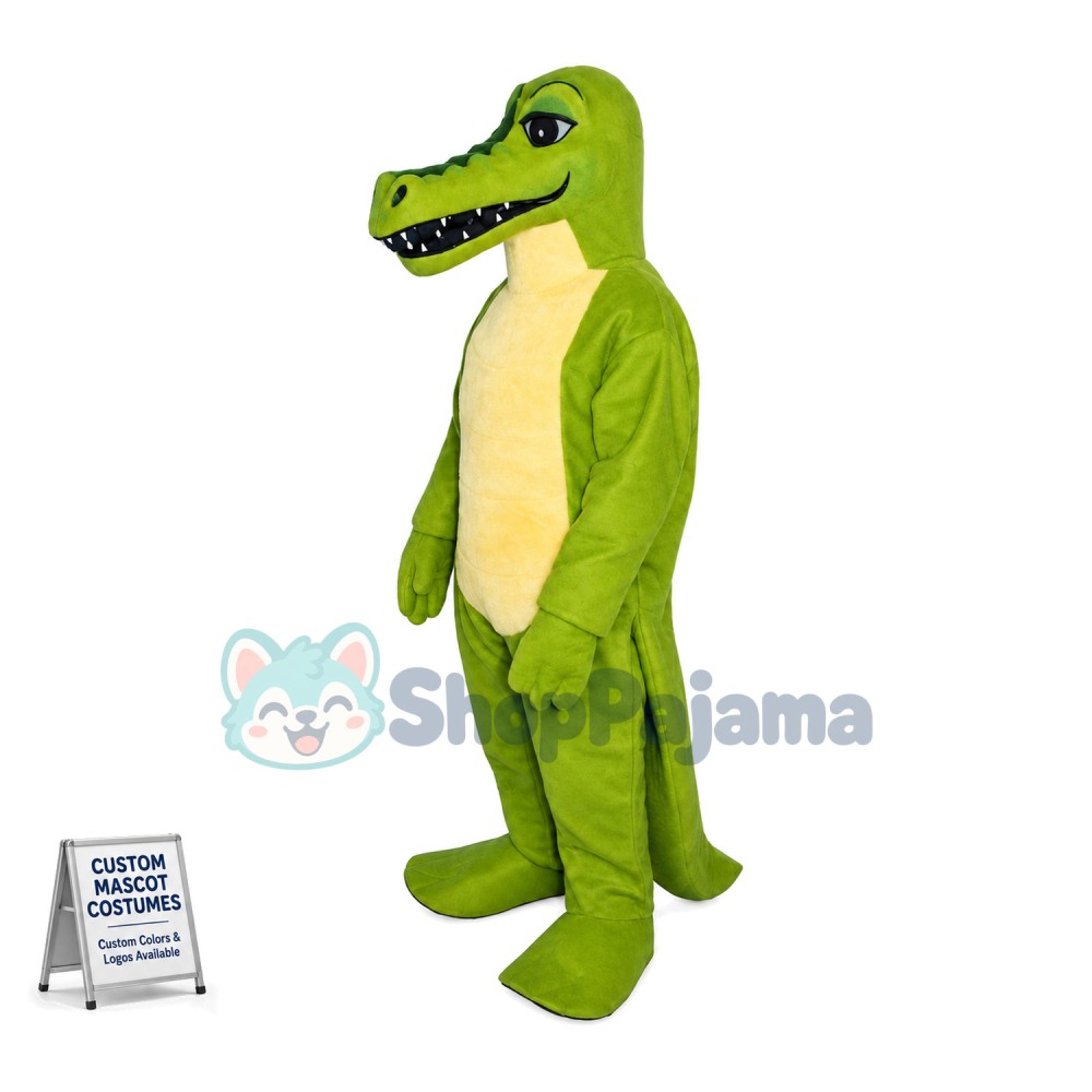 Alligator Mascot Costume	