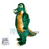 Adult Alligator Mascot Costume	