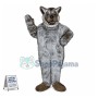 Big Bad Wolf Long Plush Mascot Costume 