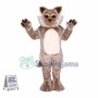 Timber Wolf Mascot Costume 