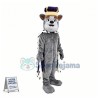 University Duke Dog Mascot Costume 