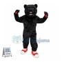 Fierce Black Bear High School Mascot Costume 