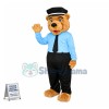 Police Bear Mascot Costume 