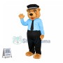Police Bear Mascot Costume 