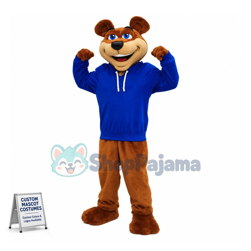 Sugar Bear Mascot Costume 