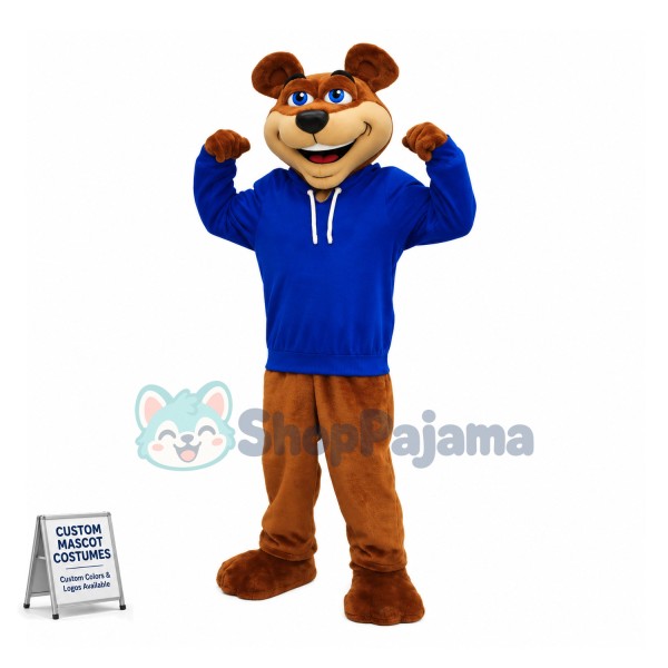Sugar Bear Mascot Costume 