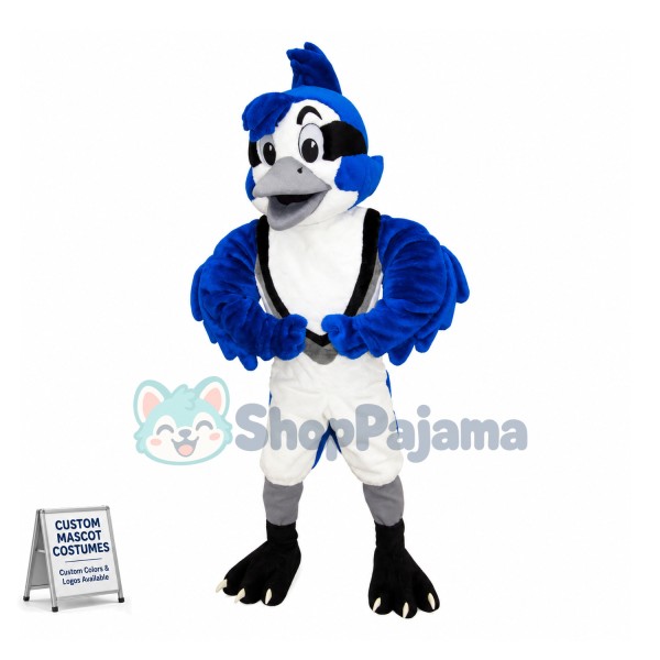 Jayson the Blue Jay High School Mascot Costume	