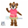 Beautiful Lion Cub Girl Mascot Adult Costume 