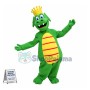 King Green Dragon Mascot Costume 