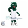 Green Dragon School Mascot Costume	