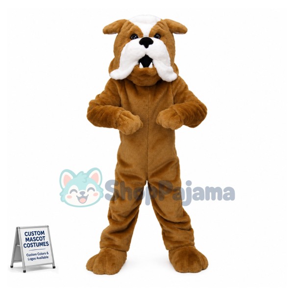 Bulldog Mascot Costume	