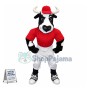 Baseball Holstein Bull Mascot Costume 