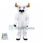White Buffalo Mascot Costume 