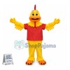 Yellow Chicken Mascot Adult Costume 
