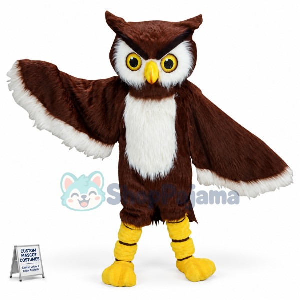 University Lloyd the Owl Mascot Costume 