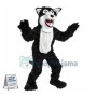Black Husky Elementary School Mascot Costume 