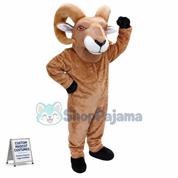 Desert Bighorn Sheep Lightweight Mascot Costume 
