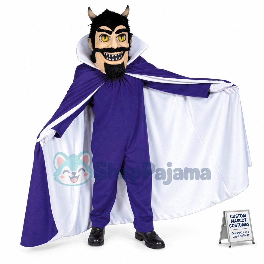 Blue Devils High School Mascot Costume	