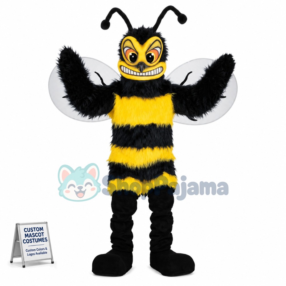 Fierce Hornet Mascot Costume 