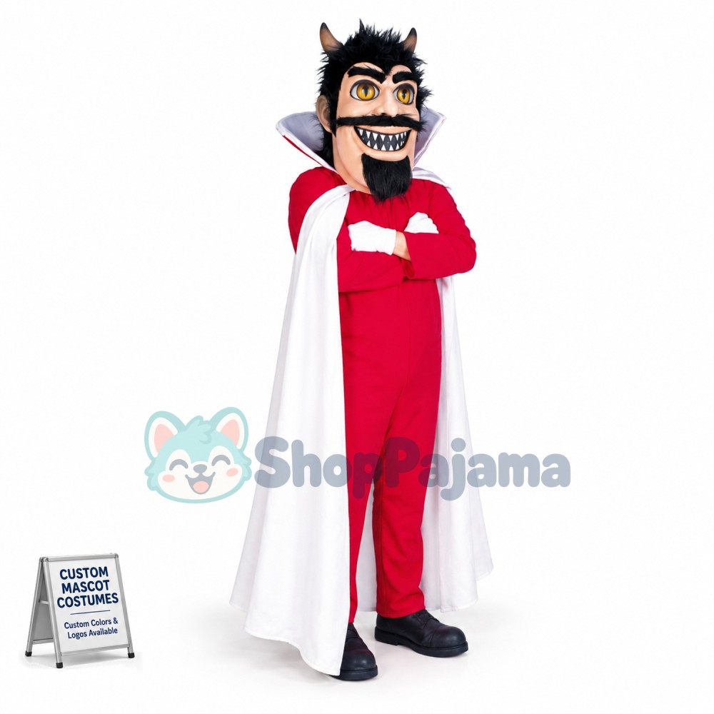 Red Devil High School Mascot Costume	