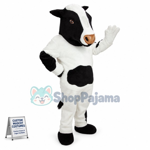 Shelly the Mad Cow Mascot Costume  