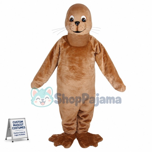 Sully the Seal Elementary School Mascot Costume 