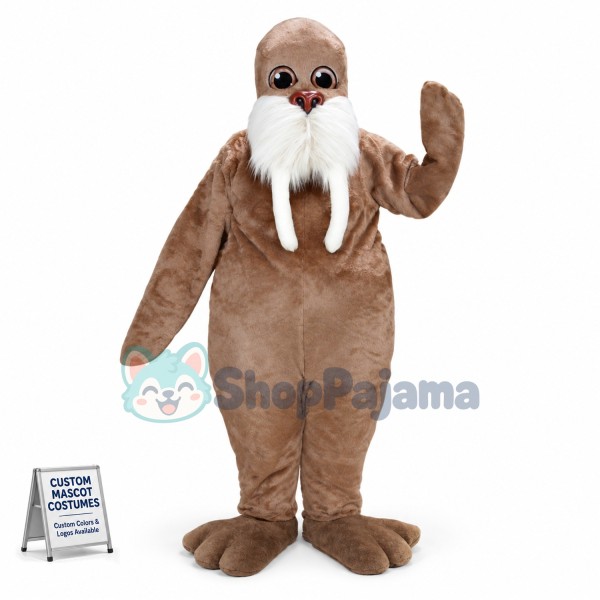 Walrus Mascot Costume  