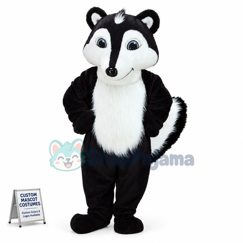 Stinky Skunk Mascot Costume  