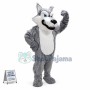 Warrior Wolf High School Mascot Costume 
