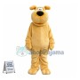 Adult Plush Yellow Dog Mascot Cartoon Costume	